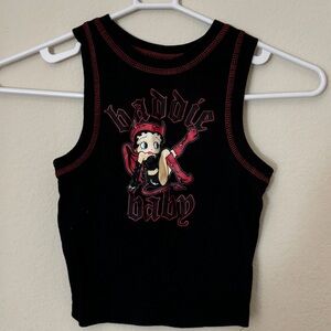 Betty Boop devil crop top💞⭐️
